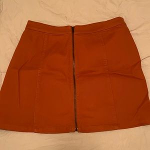 Orange M sized skirt!!